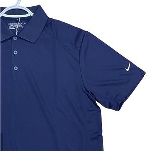 Nike Golf Dri Fit Polo 509157-419 Style Navy Blue